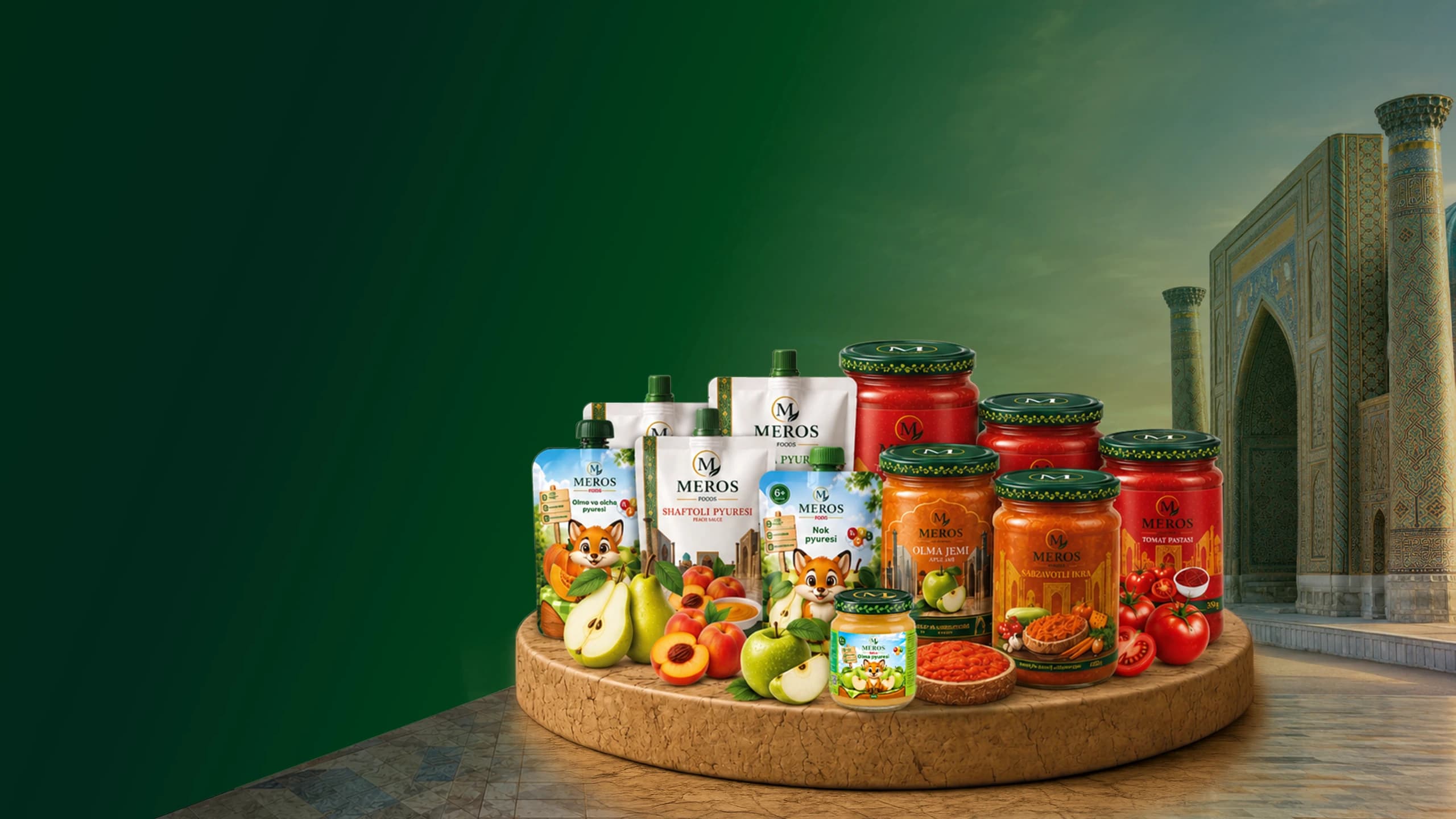 Продукция MEROS FOODS